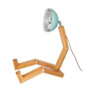 Mega Mr. Wattson LED Lamp Ash - Tiffany Green