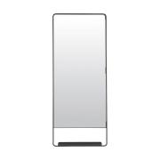 House Doctor - Spegel med hylla, Chic, Svart 45x110 cm
