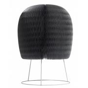 Nordal - Fluffy table lamp, silver paper