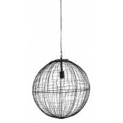 Nordal - SELENE hanging lamp, black iron ball S