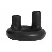 Nordal - TORO candle holder, small, black