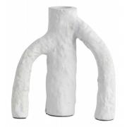 Nordal - MAHE candle holder, white, small