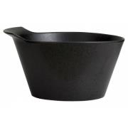 Nordal - TORC ceramic bowl, L, black glaze