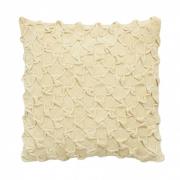 Nordal - Cushion cover, creamy yellow, velvet