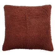 Nordal - LYRA cushion cover,L knitted, terracotta