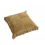 Nordal - HIPPIE leather cushion cover, l.brown S