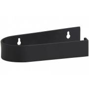 Nordal - SOTRA toilet paper holder, black metal