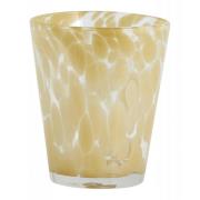 Nordal - TEPIN drinking glass, clear/beige