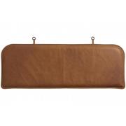 Nordal - TICINO, back seat f/wall, brown leather