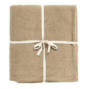 Nordal - YOGA cotton blanket, beige