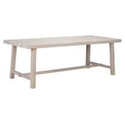 Rowico Home - Brooklyn matbord 220x95 vitpigmenterad ek