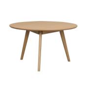 Rowico Home - Yumi soffbord runt 90 lackad ek