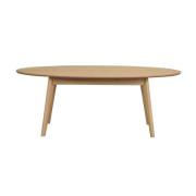 Rowico Home - Yumi soffbord ovalt 130x65 lackad ek