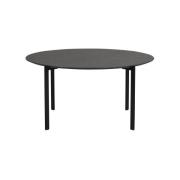 Rowico Home - Spencer soffbord Ø90 svart ek/svart metall