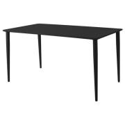 Brafab, Nimes matbord 78x140 cm svart