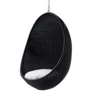 Sika Design, The Hanging Egg Chair Outdoor, Svart