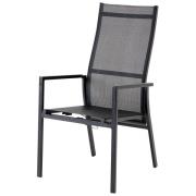 Brafab, Avanti positionsstol svart aluminium/textilene