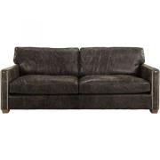 Artwood, Viscount 3-Sitssoffa Leather Fudge