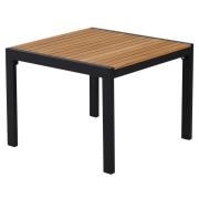 Brafab, Indus sidobord 41x57 cm svart/teak