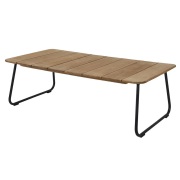 Brafab, Nolli soffbord 70x140 cm svart/teak