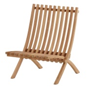 Venture Design, Kenya Sissor Loungefåtölj Teak 2-pack