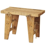 Hillerstorp, Ecobench 60 cm Björk oljad ljusbrun