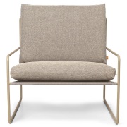 Ferm Living, Desert Fåtölj Cashmere/Dark Sand