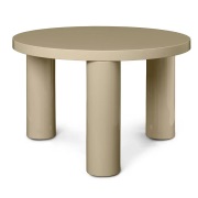 Ferm Living, Post Soffbord Ø65 cm - Cashmere
