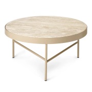 Ferm Living, Travertine Soffbord - Cashmere