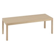 Muuto, Workshop soffbord 43 x 120 cm - Oak Veneer Oak