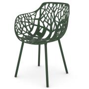 Fast, Forest karmstol Dark Green