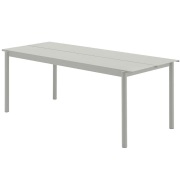 Muuto, Linear Steel Matbord 200X75 cm Grey