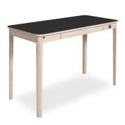 Skovby, Sm131 Skrivbord Ek Vitolja/Svart Nanolaminat 115X55X74Cm
