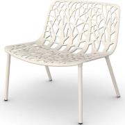 Fast, Forest loungefåtölj Creamy White