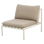 Brafab, Collier mittdel  Pearl white / Teddy beige