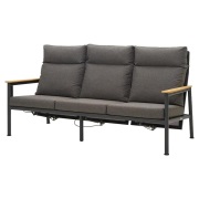 Brafab, Gordon 3-sits soffa - Antracit/Soft Dawn