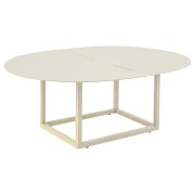Brafab, Olive soffbord 80x110 cm Pearly White