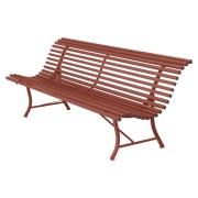 Fermob, Louisiane soffa 200 cm Red ochre