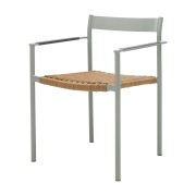 Brafab, DK karmstol light grey