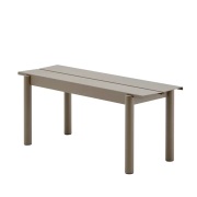 Muuto, Linear Steel Bänk 110x34 cm Taupe