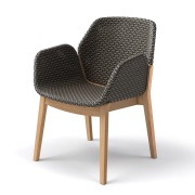 Dedon, CALADIO fåtölj DF3 teak 0205 salak 0240