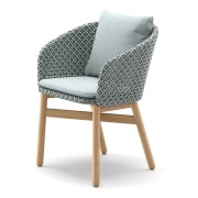 Dedon, Mbrace karmstol med teak AW6 teak 0205 baltic 0141