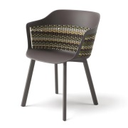 Dedon, MYMI karmstol DE1 black pepper 0317 black pepper 0317