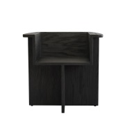 101 Copenhagen, Brutus Matstol- Coffee Black Oak