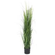 vidaXL Konstväxt gräs grön 130 cm