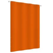 vidaXL Balkongskärm orange 160x240 cm oxfordtyg