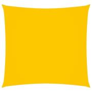 vidaXL Solsegel oxfordtyg fyrkantigt 3x3 m gul