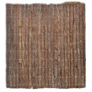 vidaXL Vindskydd bark 400x100 cm