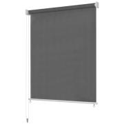 vidaXL Rullgardin utomhus 140x140 cm antracit