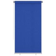 vidaXL Rullgardin utomhus 120x230 cm blå HDPE